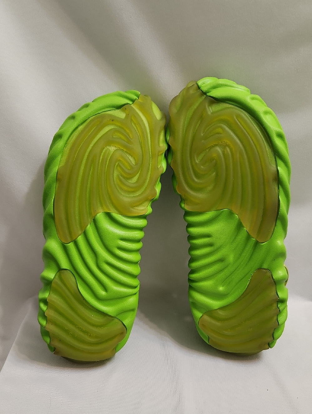 CROCS Pollex Clogs X Salehe Bembury Green Crocodile Shoes (M Size 12) - Picture 10 of 14